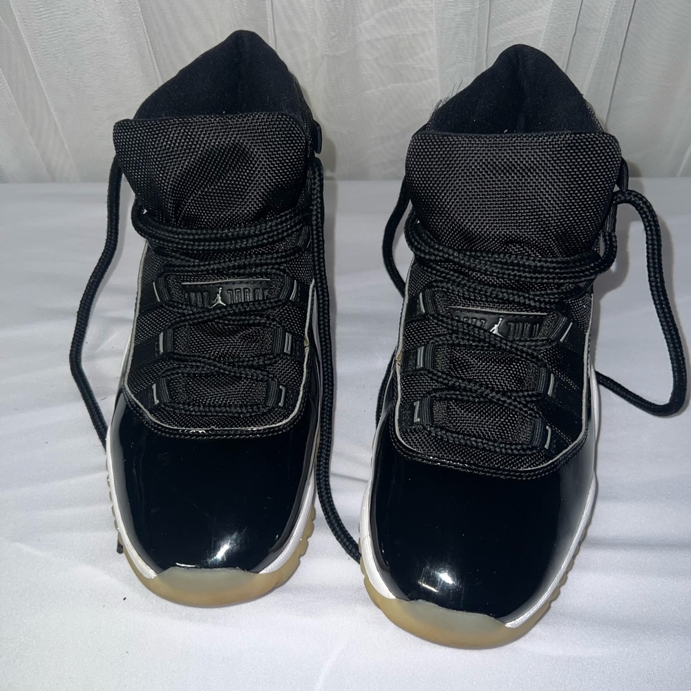 Jordan Black and White High-Top Sneakers